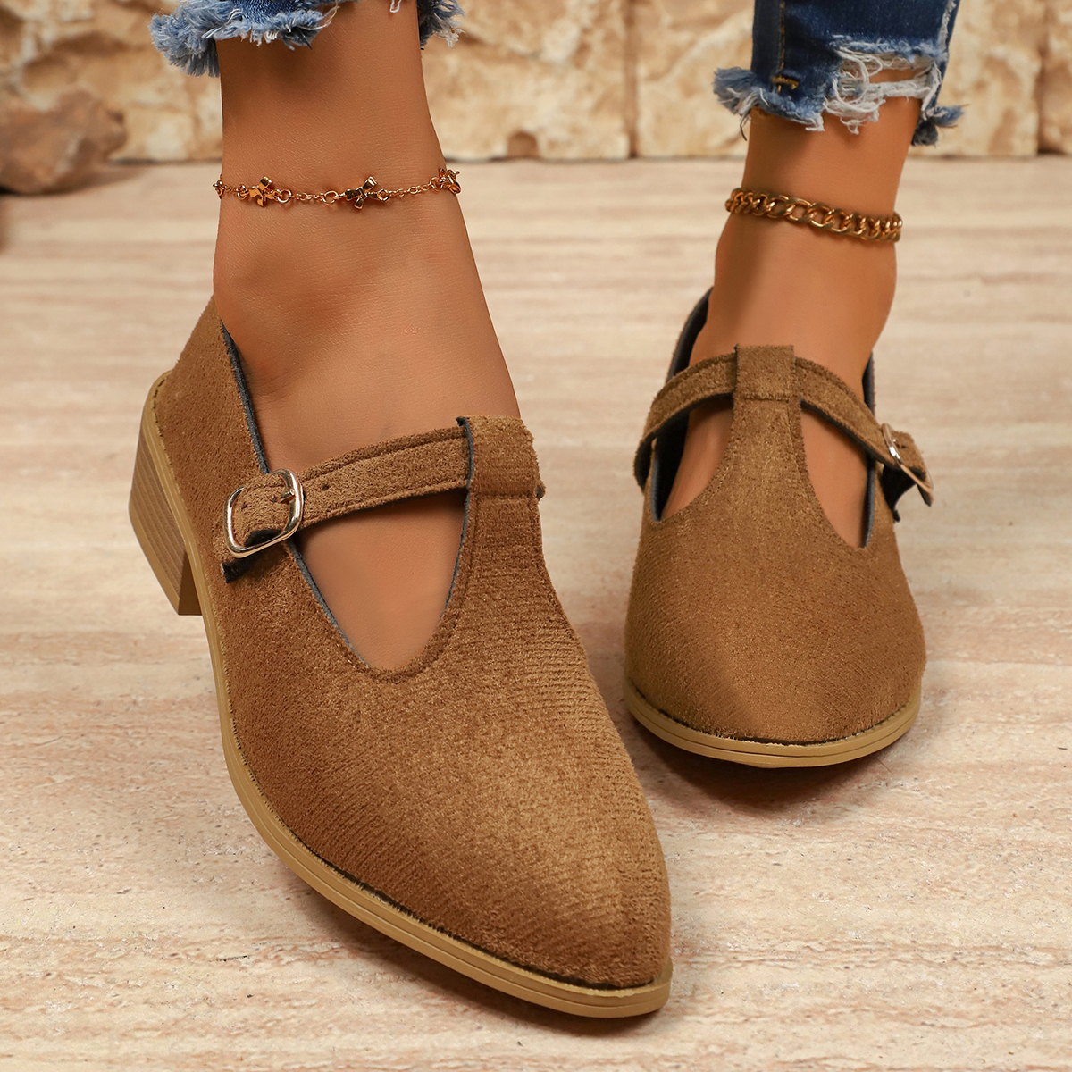 2025平底复古玛丽珍鞋