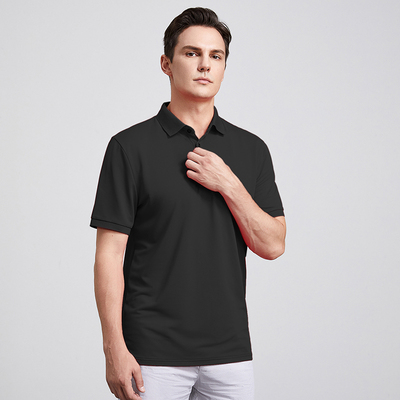 Hellen&woody商务翻领短袖T恤