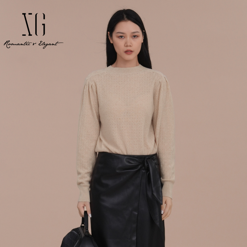 毛针织衫XJ411106A991