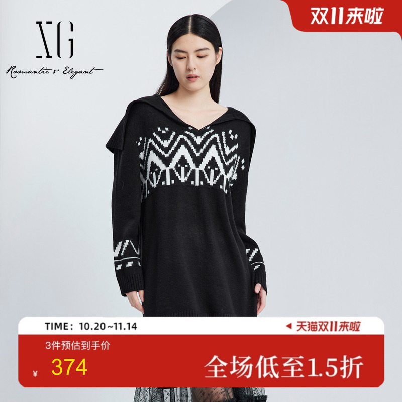 毛针织衫XJ311048B590