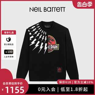 BARRETT NEIL 套头卫衣 侏罗纪公园联名 尼奥贝奈特2023男式