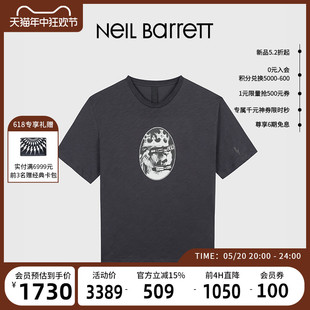 短袖 Neil 男式 通勤百搭 Barrett尼奥贝奈特2024春夏新款 上衣时尚