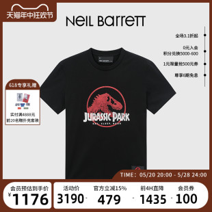 BARRETT NEIL 上衣 侏罗纪公园联名 尼奥贝奈特2023春夏短袖