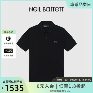 短袖 男式 尼奥贝奈特2023春夏新款 NEIL 简单舒适 BARRETT POLO衫