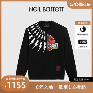 BARRETT NEIL 套头卫衣 侏罗纪公园联名 尼奥贝奈特2023男式