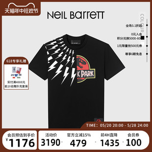 BARRETT 尼奥贝奈特23春夏男式 侏罗纪公园联名 短袖 上衣 NEIL