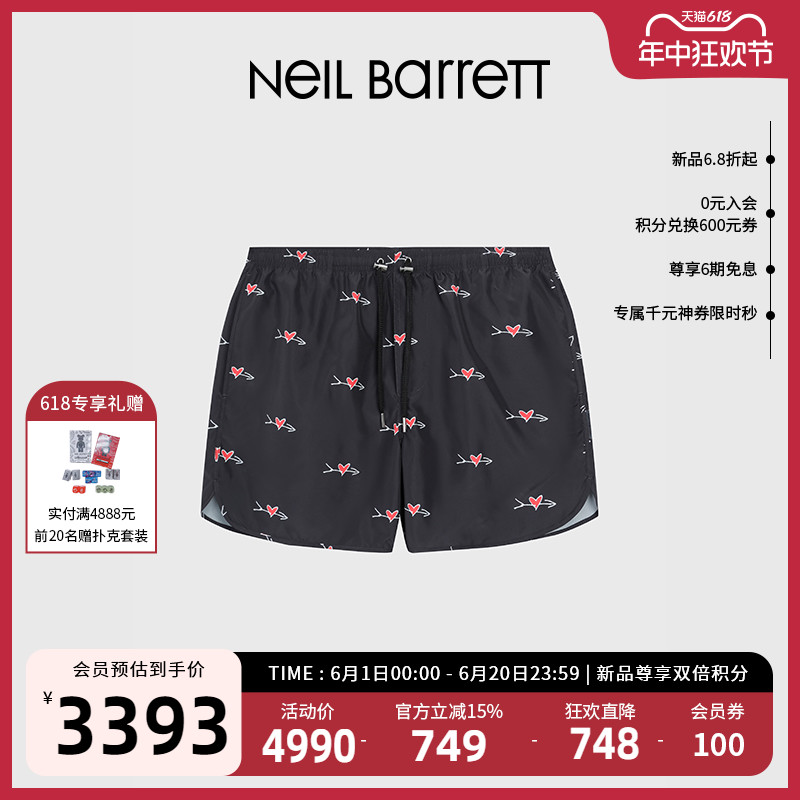NeilBarrett短裤清凉