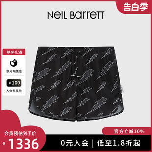 BARRETT 尼奥贝奈特2023秋冬新款 男式 NEIL 迷彩短板沙滩裤 短裤