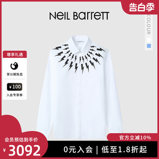 BARRETT 衬衫 闪电 NEIL 长袖 经典 尼奥贝奈特22秋冬男式