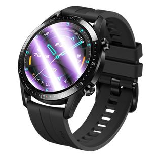 适用华为gt2手表膜华为watch gt2钢化膜gt运动款雅致活力watchgt荣耀magicWatch2全屏gt2e保护膜智能手表贴膜