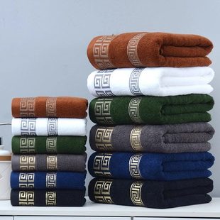 Pure cotton large bath towel face towels 外贸纯棉加厚大浴巾