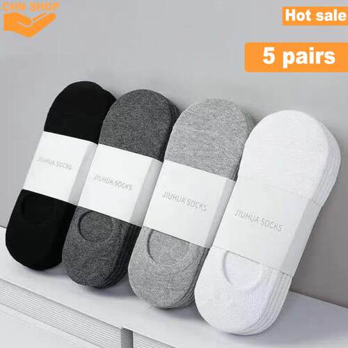5 pairs Boat socks Men's/Women's Socks Summer short socks