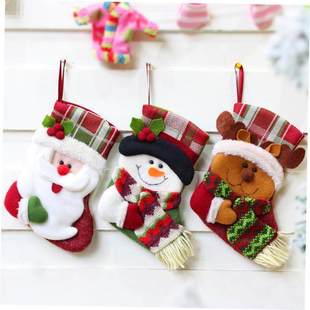 christmas stocking gift bag Christmas decorations