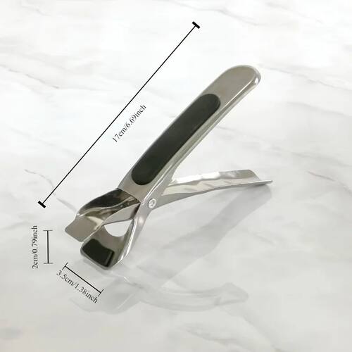 1PC Stainless Steel Multi-Purpose Tongs, Heat-Resistant Kitc