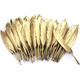 bag for Gold Feathers 50pcs 7inches Plated Christmas
