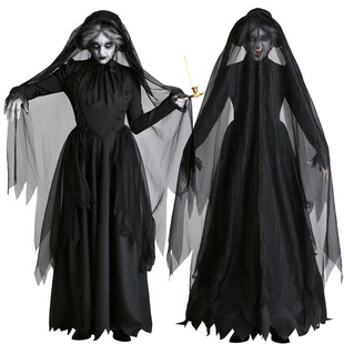 Halloween New Terrorist Bride Zombie Costume万圣节新恐怖服装
