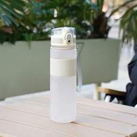 530ml BPA-Free Plastic Water Bottle with Lid and Strap - for thumbnail 3