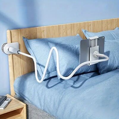 Universal 360-Degree Rotating Tablet Phone Holder with Adjus