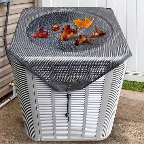 Resin Material Mesh Air Conditioning Outdoor Unit Cover, Out