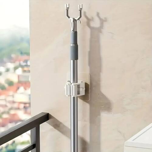 4/8/12 Mop Racks with No Drilling, Space Saving Design, Mini