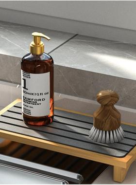 Drain pad, diatomaceous earth absorbent pad