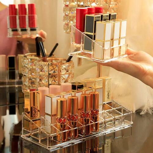 36 Grid Desktop Lipstick and Cosmetics Storage Box Multi Fun