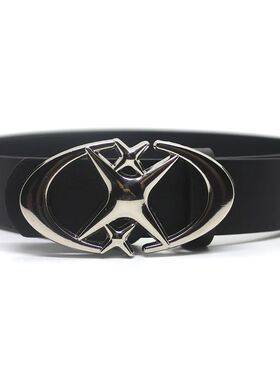 Punk Moon Star Buckle Belt Design Cross Metal Vintage Gothic