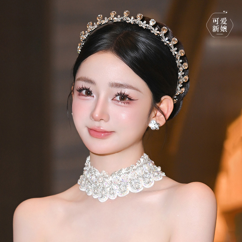 韩式新娘甜美皇冠公主王冠