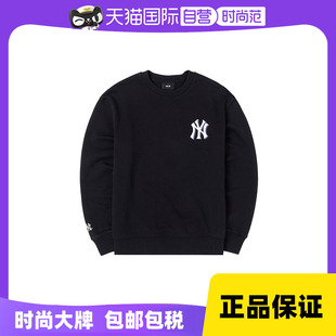 套头衫 老花休闲外套跑步时尚 3AMTM1544圆领商场 新款 MLB卫衣男女装