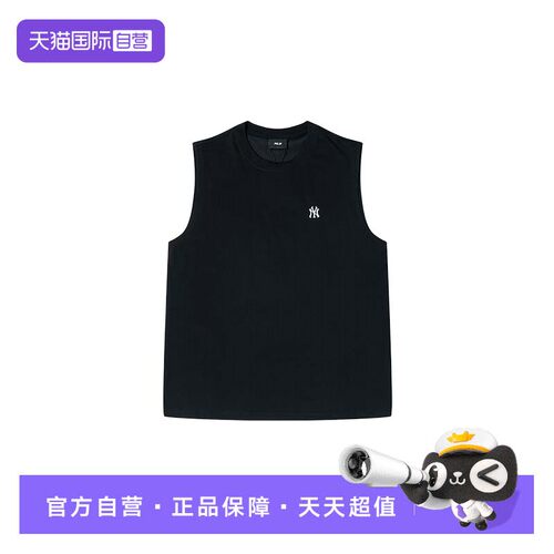 【自营】MLB针织背心男女装舒适透气简约运动服户外休闲时尚T恤