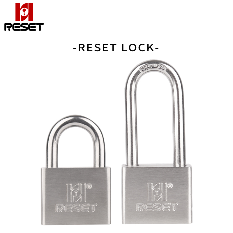 不锈钢挂锁仓库大门锁RESET