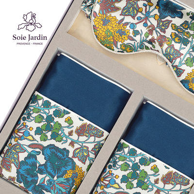 印花配饰真丝闺蜜礼盒礼品袋