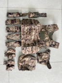 户外快拆战术背心多功能钢丝板防护防刺马甲携行具特战装 备轻量化