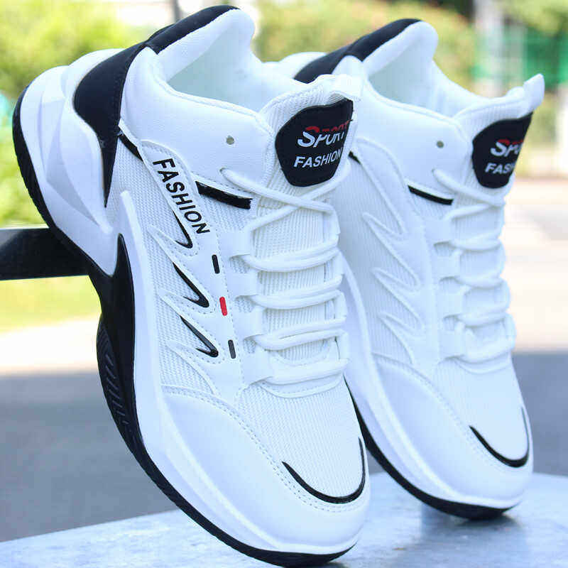 匹克企鹅篮球鞋男鞋夏季网面透气学生中帮运动休闲鞋软底跑步鞋