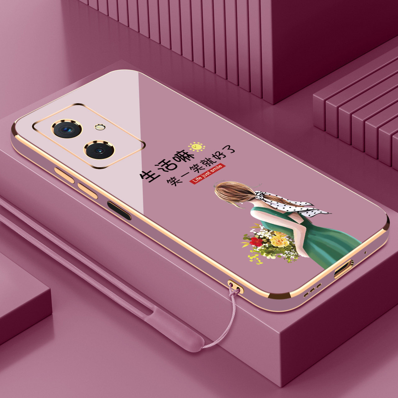 适用红米note12电镀硅胶手机壳