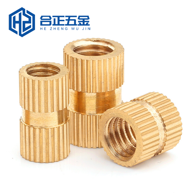 铜滚花螺母双通【M1.4-M10】