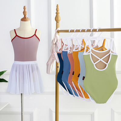 儿童舞蹈服女童练功服芭蕾舞蹈服