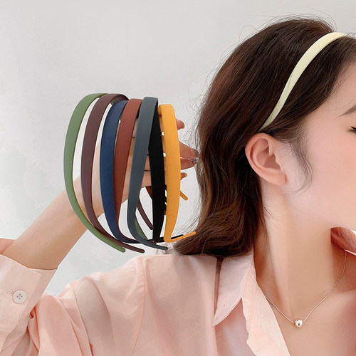 2024新款U型磨砂眼镜发箍女发卡