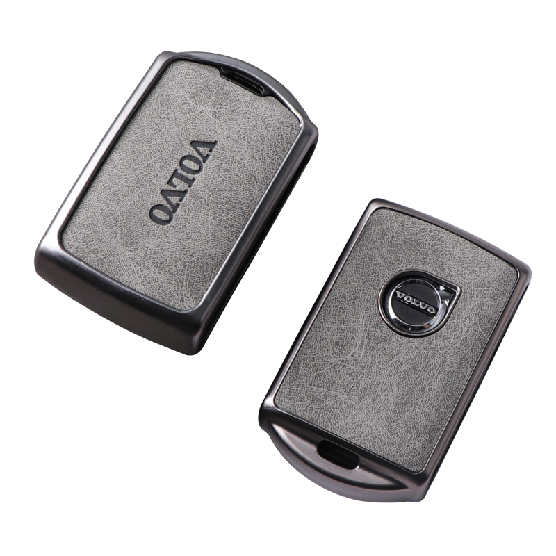 沃尔沃xc60钥匙套s90/xc90/xc40/v40/s60l男智远豪华版车皮包壳扣