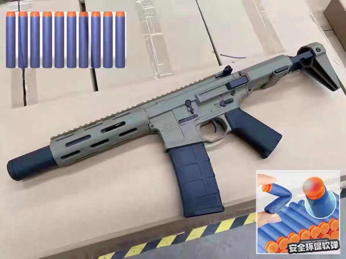 红莲蜜獾aac二代eva安全软弹声光模型 男孩玩具礼物游戏周边模型