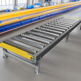厂家直供非标无动力滚筒输送机板材家具输送线物料运输分拣传送线