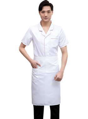 学校食堂厨师服女短袖厨师工作服