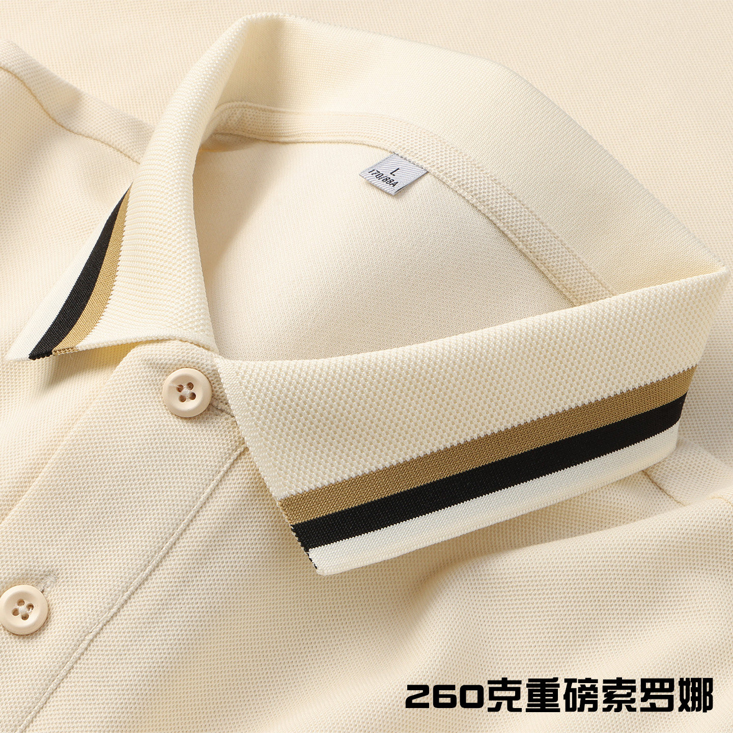 重磅翻领工作服260克厚款polo衫短袖吸汗透气聚会团建t恤男女上衣