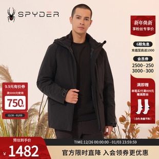 SPYDER新品 LIFE三合一保暖夹克23CF203M 男子秋冬户外外套SKI