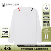 SPYDER蜘蛛秋冬男TRAINING休闲时尚 U领T恤24CR423M 运动针织长袖