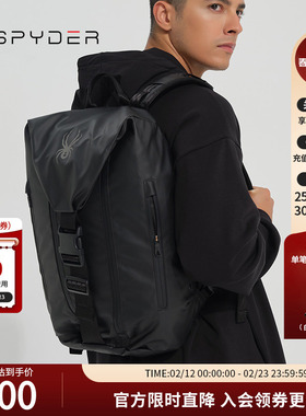 SPYDER蜘蛛轻巧耐磨透气SKI LIFE男女户外双肩包23CF961U情侣背包