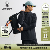 SPYDER蜘蛛秋冬男子尼龙四面弹凉爽透气夹克休闲运动外套25MF105M