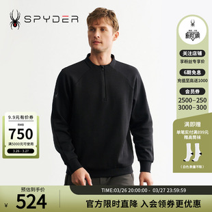 SPYDER蜘蛛秋冬男子MOUNTAIN LIFE舒适户外休闲运动卫衣24MF323M