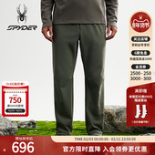 SPYDER蜘蛛秋冬男子复合摇粒绒户外运动休闲针织软壳长裤 25MF517M