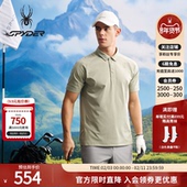 POLO衫 SPYDER蜘蛛春夏男子NATURE GOLF吸湿速干亲肤短袖 25CS409M